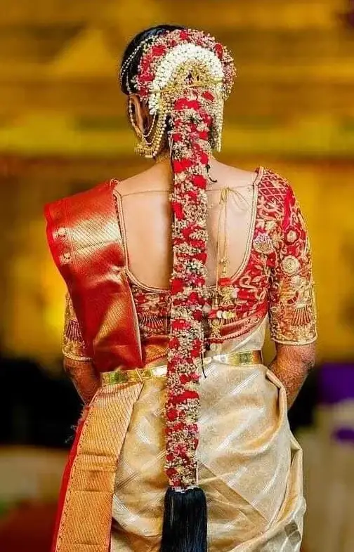 Give A Try To Variety Of Hairstyles For Your Kerala Wedding Sarees