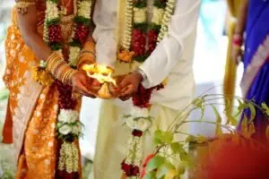 Reception in South Indian Weddings Held Before Marriage